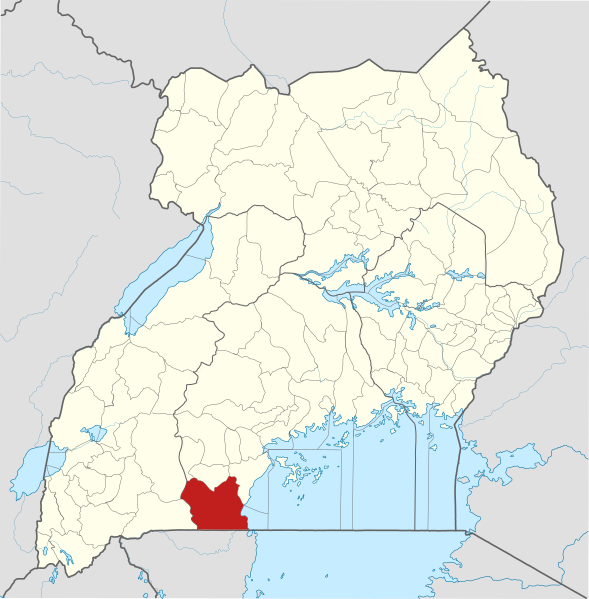 File:Rakai District in Uganda.svg