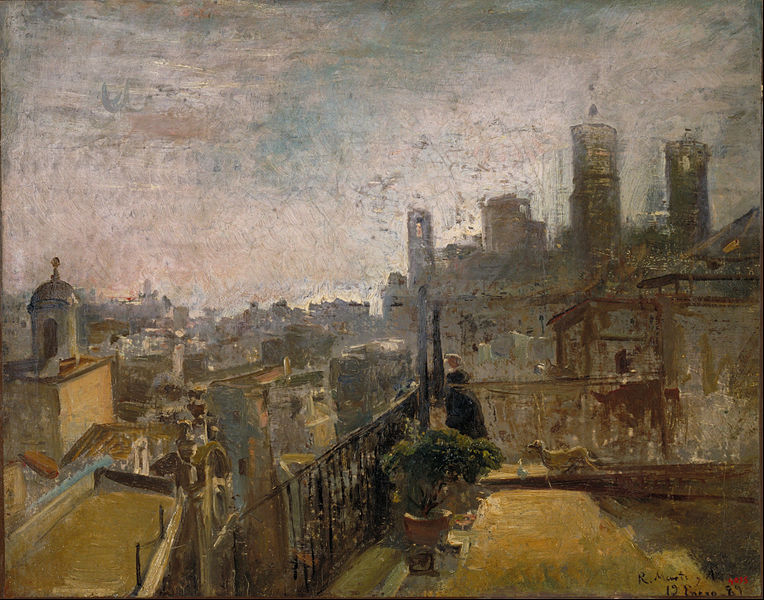 File:Ramon Martí i Alsina - View of Barcelona from a Rooftop in Riera de Sant Joan - Google Art Project.jpg