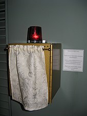 A note about the real presence in Mikael Agricola Church, Helsinki. Reaalipreesens.jpg