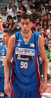 Salah Mejri Tunisian basketball player