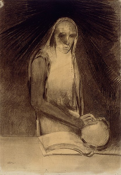 File:Redon - Wizard’s Meditation, 1950.1419.jpg