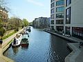 The Rotunda and Guardian Building from York Way bridge.