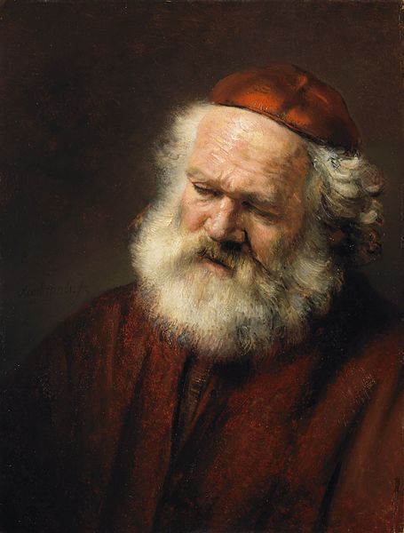 File:Rembrandt van Rijn (follower) - Head of an old man (19th-century).jpg