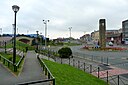 ☎∈ Rhyl clock tower and East Parade.