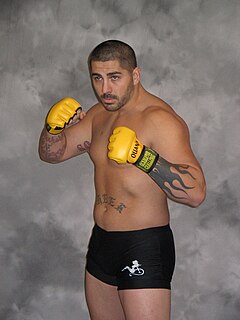 Rick Cheek American kickboxer and MMA fighter