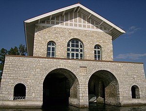 Icelandic boathouse in Rock Island State Park