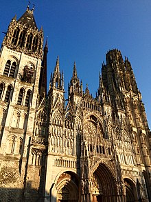 Rouen Cathedral, krepusko, 2016-03-17.
jpeg