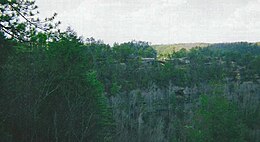 Red River Gorge has over 100 natural sandstone arches. Rrgorgearch.jpg