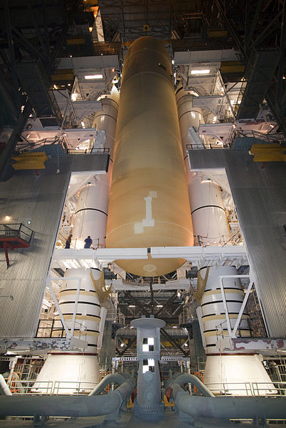 File:STS-133 SRBs and External Tank in the VAB.jpg