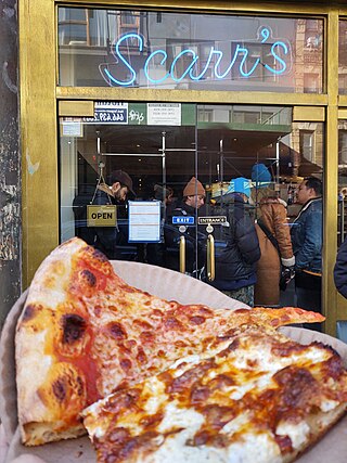 <span class="mw-page-title-main">Scarr's Pizza</span> Pizzeria in New York City