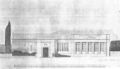 Пројекат библиотеке и музеја Чехова у Таганрогу по пројекту архитекте Фјодора Шехтела (1911)