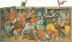 Битва під Мюльдорфом, рукопис 1334 року