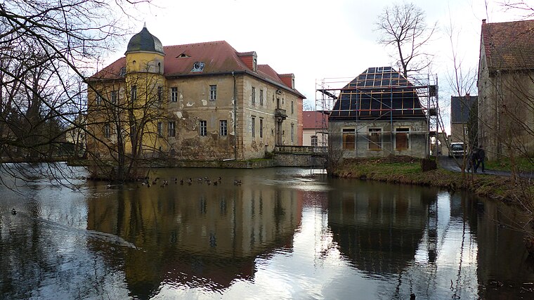 Sachgesamtheit ''Wasserschloss und Rittergut Berbisdorf'' Am Schloß 1; 3; 5; 7; 9; 11