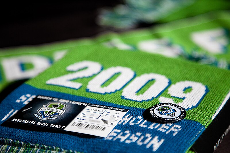 File:Seattle Sounders inaugural game ticket.jpg