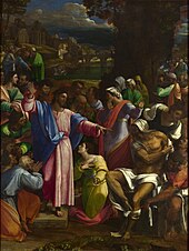 Sebastiano del Piombo, Resurrezione di Lazzaro, Londra, National Gallery