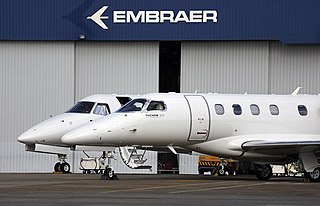 <span class="mw-page-title-main">Embraer</span> Aircraft manufacturer based in Brazil
