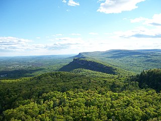 Shawangunk Ridge Ridge of bedrock in the state of New York