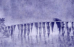 Historic Silsako bridge Silsako Bridge, Kamrup in 1851.jpg