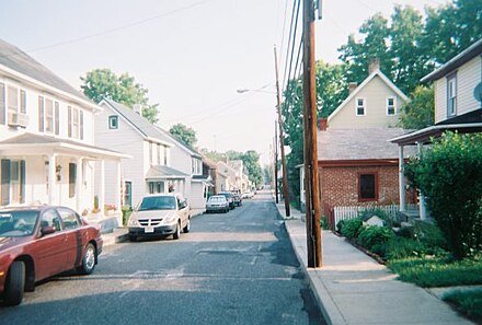 Picture of South Fayette Street in Mercersburg