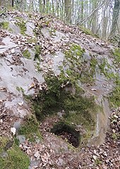 Souzy la Briche Polissoir du Bois de Val Salmon Le trone.jpg