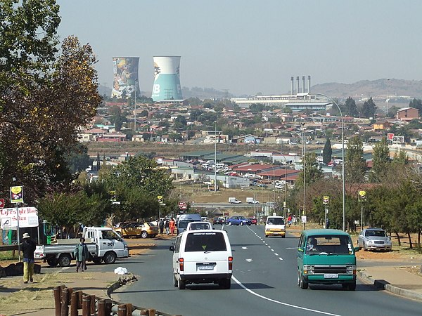 Orlando Towers in the Orlando suburb of Soweto in 2006