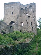 Schildmauer del castillo de Sporkenburg.