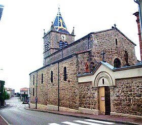 A Saint-Cyr Saint-Cyr-templom (Ardèche) cikk illusztráló képe
