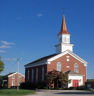 St. Mary of the Immaculate Conception Church (Morges, Ohio) Historic church in Ohio, United States