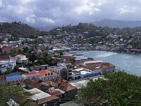 Bay St. George's, Grenada, the location of Jenny's Place, the headquarters in G.Ansedice, for Miss Grenada World. StGeorges.jpg