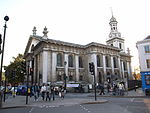 De kerk van Saint-Alfège in Greenwich.