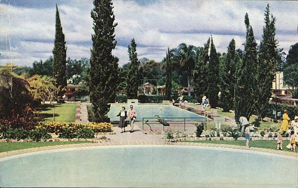 Oasis gardens and pools