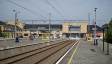 terminal spor, platforme og bygninger