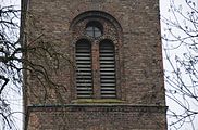 Deutsch: Baudenkmal Kirche mit Kirchmauer in Steinhöfel-Buchholz, Nummer 09115203. English: Cultural monument church with church wall in Steinhöfel-Behlendorf, number 09115203.