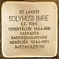 Stolperstein für Solymosi Imre (Šturovo).jpg