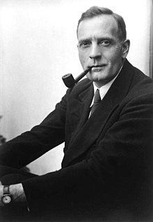 Studio Portrait of Edwin Powell Hubble. Photographer: Johan Hagemeyer, Camera Portraits Carmel. Photograph signed by photographer, dated 1931.