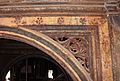 Interior original paintwork at the nineteenth-century Crossness Pumping Station in Thamesmead. [24]