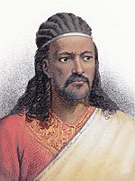 Téwodros II d'Éthiopie.
