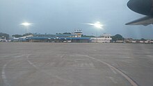 ATC Tower in old terminal building