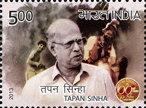 Tapan Sinha 2013 stamp of India