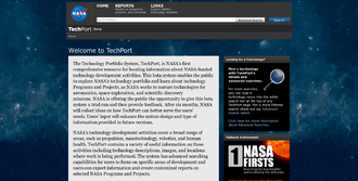 TechPort 2.0 Home Page - Public Release TechPort Home Page - Normal.png