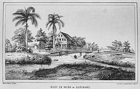 Tekening van rust en werk in Suriname - Paramaribo - 20419984 - RCE.jpg