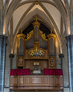 Organ of the Temple Church, by Diliff