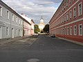 Church of the Resurrection and Engineers' Barracks (Havlíček Str. towards ENE)