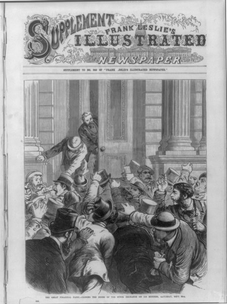 File:The Great Financial Panic of 1873 - Closing the door of the Stock Exchange on its members, Saturday, Sept. 20th LCCN99614016.tif