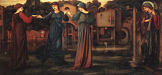 <i>The Mill</i> (Burne-Jones) Painting by Edward Burne-Jones