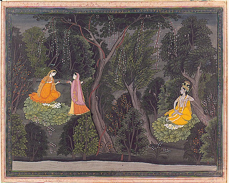 File:The Sakhi Speaks to Radha on Krishna's Behalf (6125066910).jpg