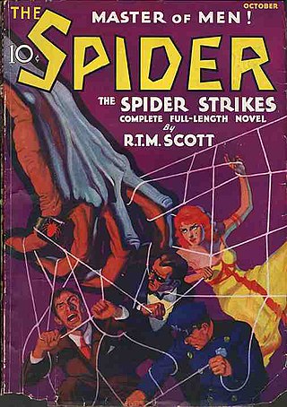 <span class="mw-page-title-main">Spider (pulp fiction)</span> Pulp magazine character