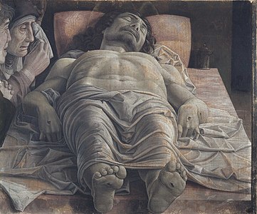 Andrea Mantegna, Bewening van Christus, tüchlein, 1470-1474