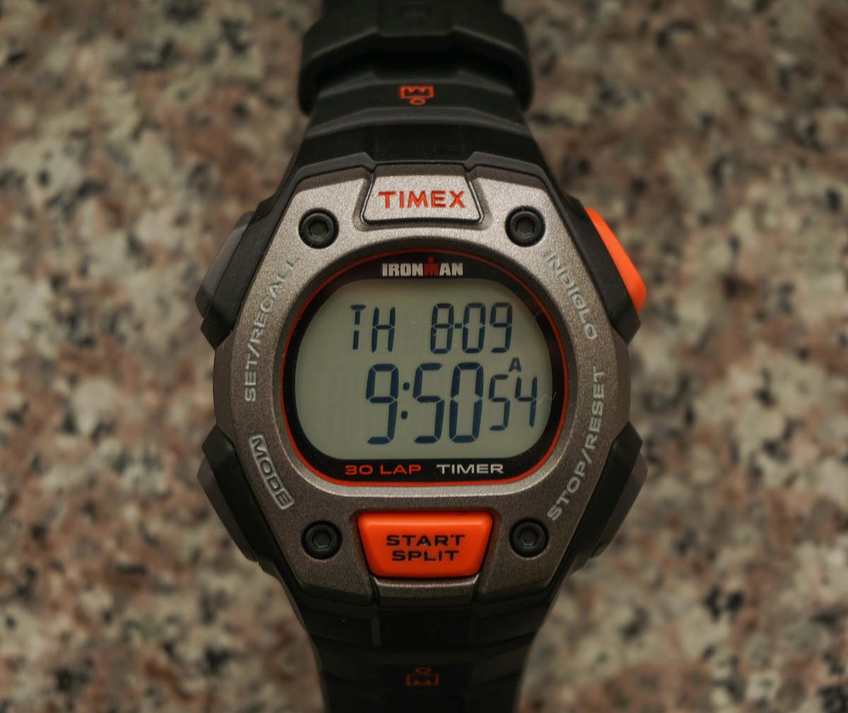 how to change time on timex ironman digital watch