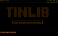 Logon screen for Tinlib v. 270